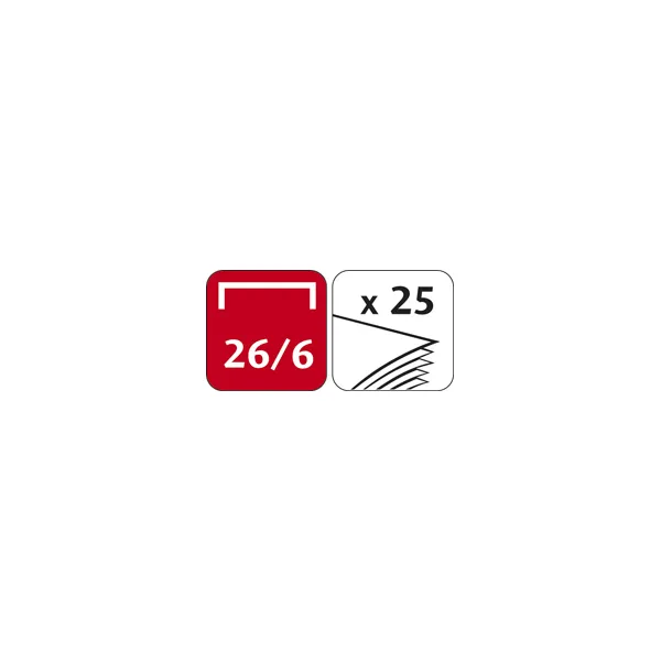 Степлер металлический, 25 листов, скобы №24, 26, синий, Advanced Maped (MP.354512) - Фото 4