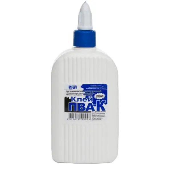 Клей ПВА-К 200 мл із супер ковпачком КіП (GLUEKIPPVA200ML) - Фото 4
