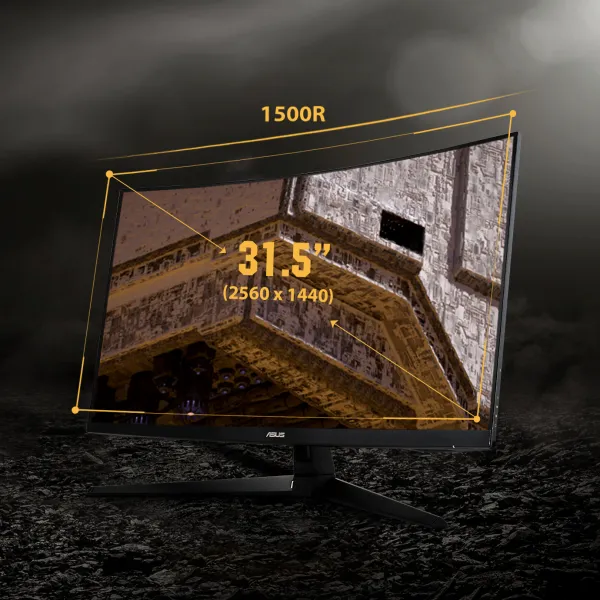 Монитор 31.5" VG32VQ1BR Asus (90LM0661-B02170) - Фото 6