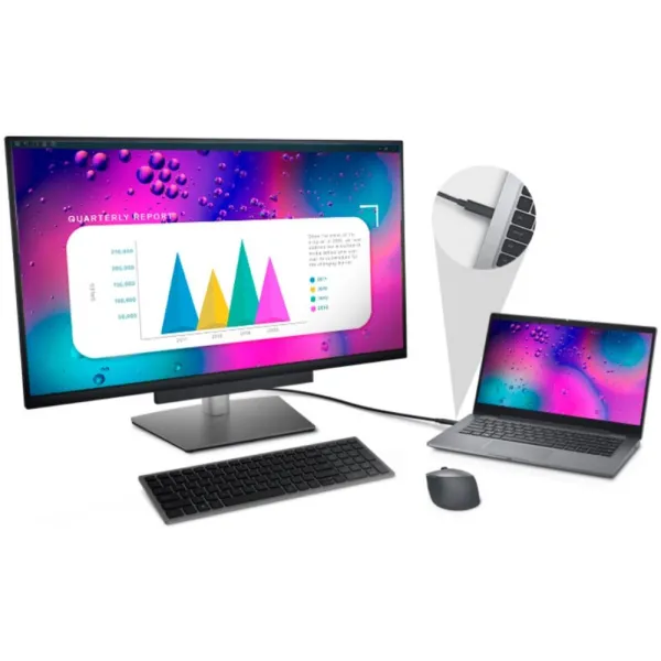 Монітор 31.5" P3221D DELL (210-AXNJ) - Фото 13