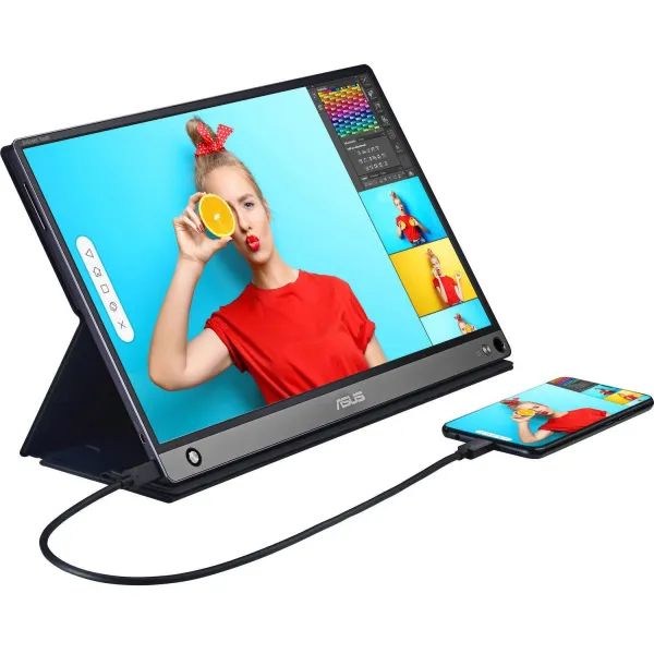 Монитор 15.6" MB16AMT Asus (90LM04S0-B01170) - Фото 5