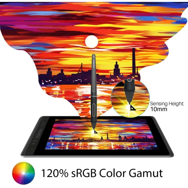 Графический монитор Kamvas Pro 13 Huion (GT133_HUION) - Фото 9