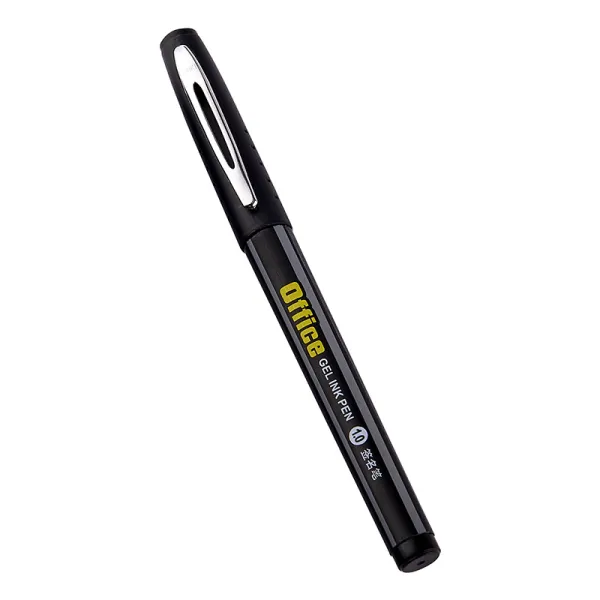 Ручка гелевая 1.0 мм, черная Office Baoke (PC1048-black) - Фото 2