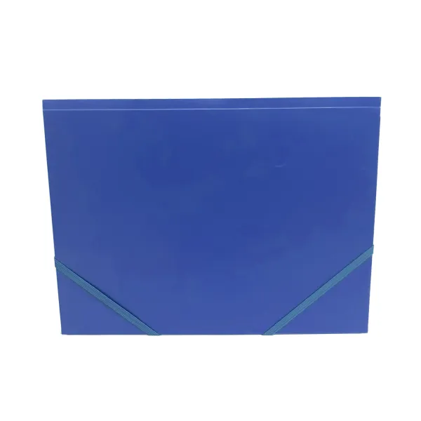 Папка пластикова на гумках А4, синя H-Tone (JJ40941-blue) - Фото 1