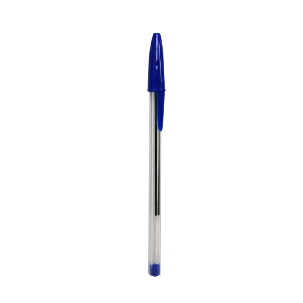 Ручка шариковая 0.7 мм, синяя, уп. 50 шт. H-Tone (JJ20103-blue) - Фото 3