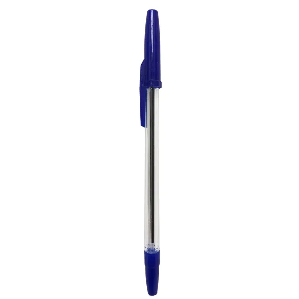 Ручка кулькова 0,7 мм, синя, уп. 50 шт H-Tone (JJ20101C-blue) - Фото 2