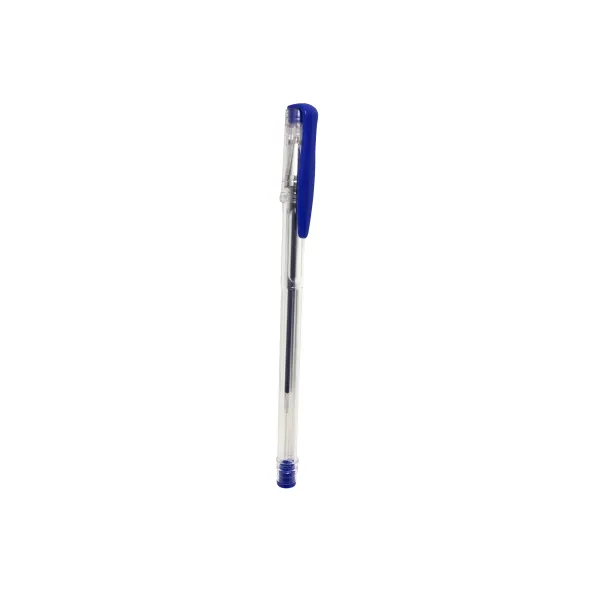Ручка гелева 0,5 мм, синя, уп. 40 шт. УЦІНКА H-Tone (JJ20201-blue) - Фото 1