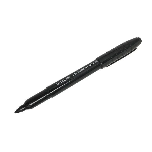 Маркер перманентний, 1-2 мм, чорний, H-Tone (JJ205330-black) - Фото 1