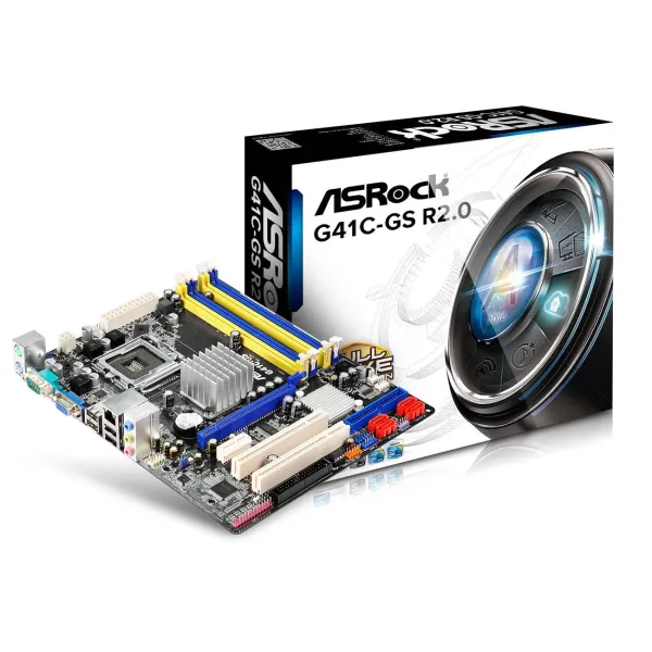 Материнська плата G41C-GS_R2.0 ASRock (G41C-GS_R2.0) - Фото 2