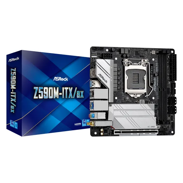 Материнская плата Z590 PHANTOM GAMING 4 ASRock (Z590M-ITX/AX) - Фото 3