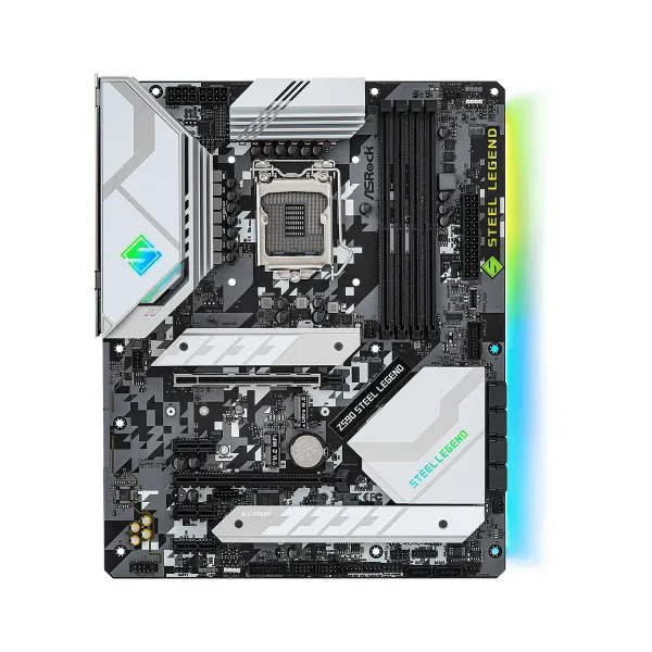Материнська плата Z590 PHANTOM GAMING 4 ASRock (Z590_STEEL_LEGEND) - Фото 1