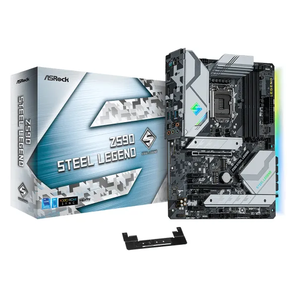 Материнська плата Z590 PHANTOM GAMING 4 ASRock (Z590_STEEL_LEGEND) - Фото 4