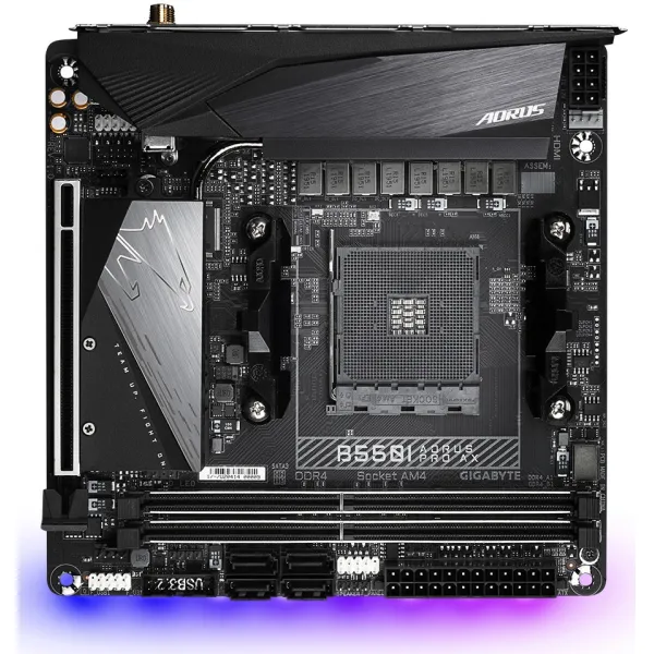 Материнська плата  B550I AORUS PRO AX GIGABYTE (B550I_AORUS_PRO_AX)