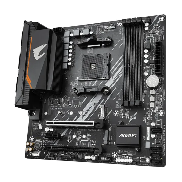 Материнська плата  B550M AORUS ELITE GIGABYTE (B550M_AORUS_ELITE) - Фото 3