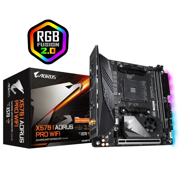 Материнська плата  X570I AORUS PRO GIGABYTE (X570I_AORUS_PRO_WIFI) - Фото 4