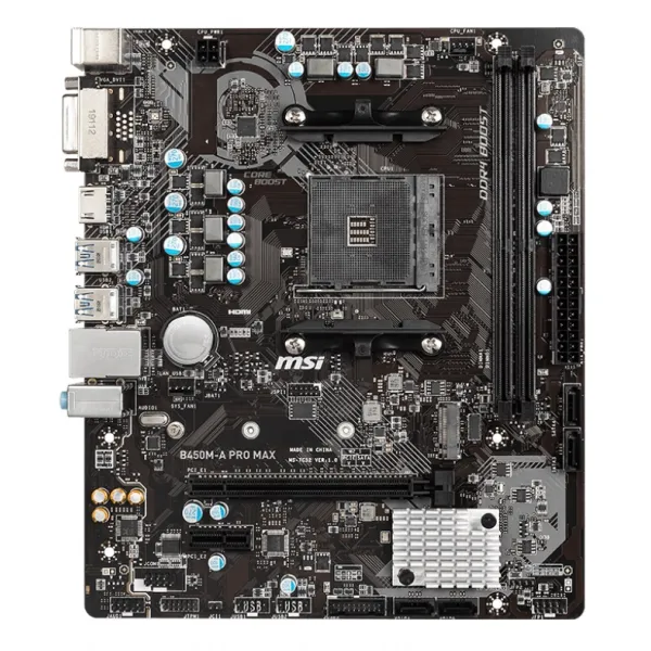 Материнська плата B450M-A PRO MAX MSI (B450M-A PRO MAX)