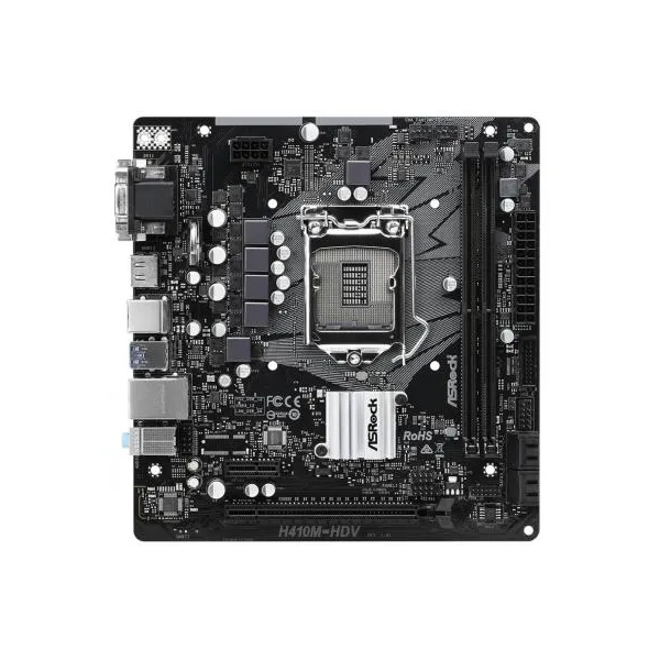 Материнська плата H410M-HDV ASROCK (H410M-HDV) - Фото 2