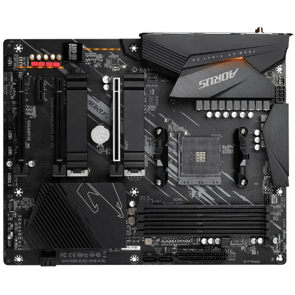 Материнская плата B550 AORUS ELITE AX V2 GIGABYTE (B550 AORUS ELITE AX V2) - Фото 3