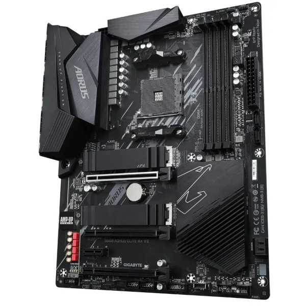 Материнская плата B550 AORUS ELITE AX V2 GIGABYTE (B550 AORUS ELITE AX V2) - Фото 2