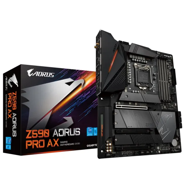 Материнская плата Z590 AORUS PRO AX GIGABYTE (Z590 AORUS PRO AX) - Фото 1