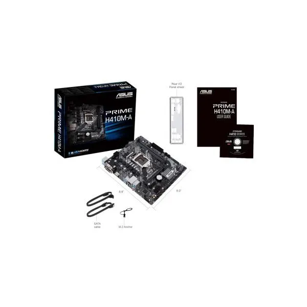 Материнская плата PRIME H410M-A ASUS (PRIME H410M-A) - Фото 1