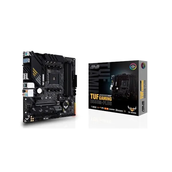 Материнская плата TUF GAMING B550M-PLUS ASUS (TUF GAMING B550M-PLUS) - Фото 2
