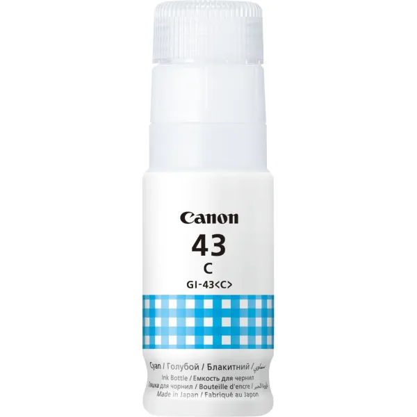 Чернила GI-43 голубые, 60 мл Canon (4672C001) - Фото 4