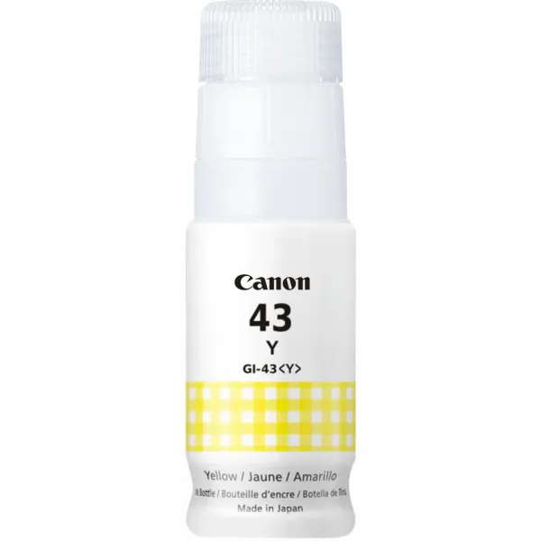 Чернила GI-43 желтые, 60 мл Canon (4689C001) - Фото 7