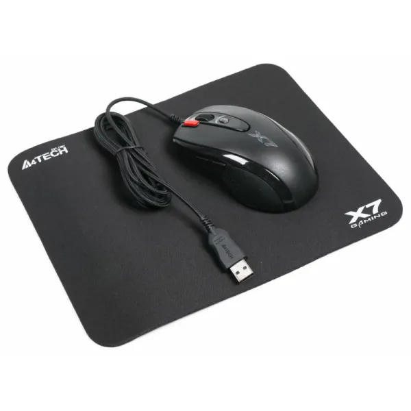 Мышь+коврик, X-710BK+X7-200MP, Bundle A4tech (X-7120)