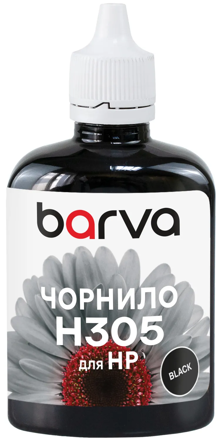 Чорнило сумісне для HP 305 спеціальне 100 мл, пігментне, чорне Barva (H305-774) - Фото 2