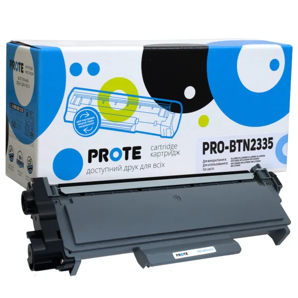 Тонер-картридж сумісний Brother TN-2335 Prote (PRO-BTN2335) - Фото 5