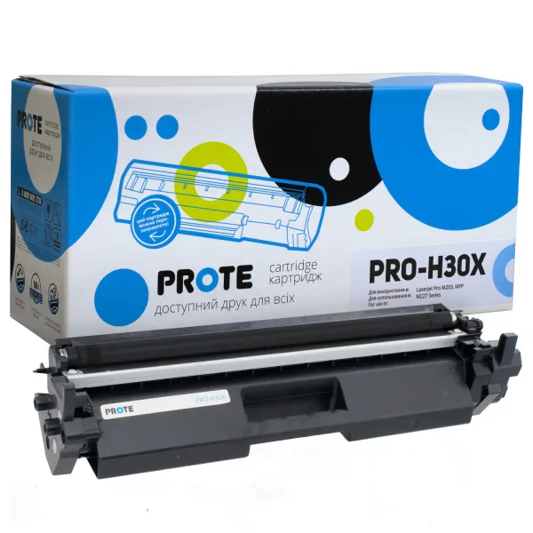 Тонер-картридж совместимый HP 30X (CF230X) Prote (PRO-H30X) - Фото 11