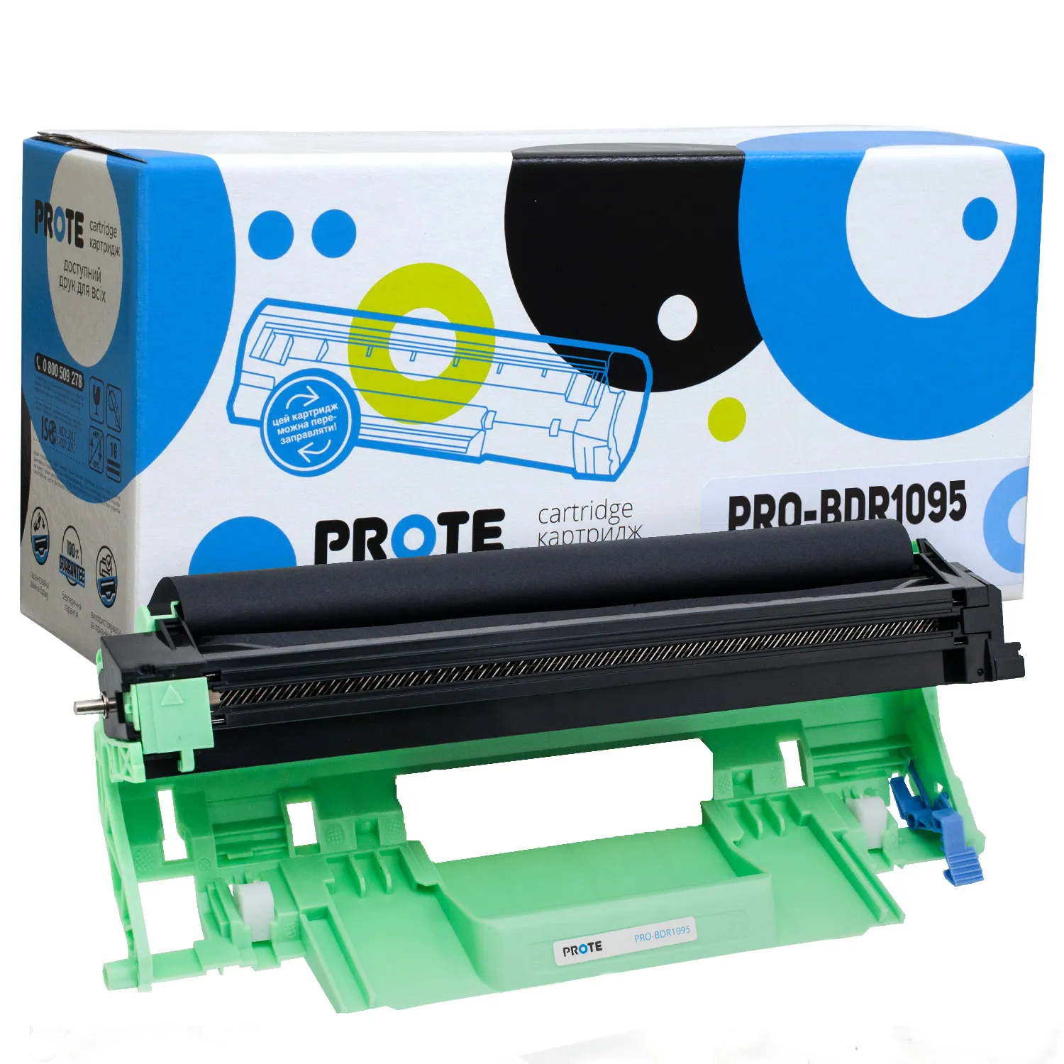 Драм-картридж сумісний Brother DR-1095 Prote (PRO-BDR1095) - Фото 3