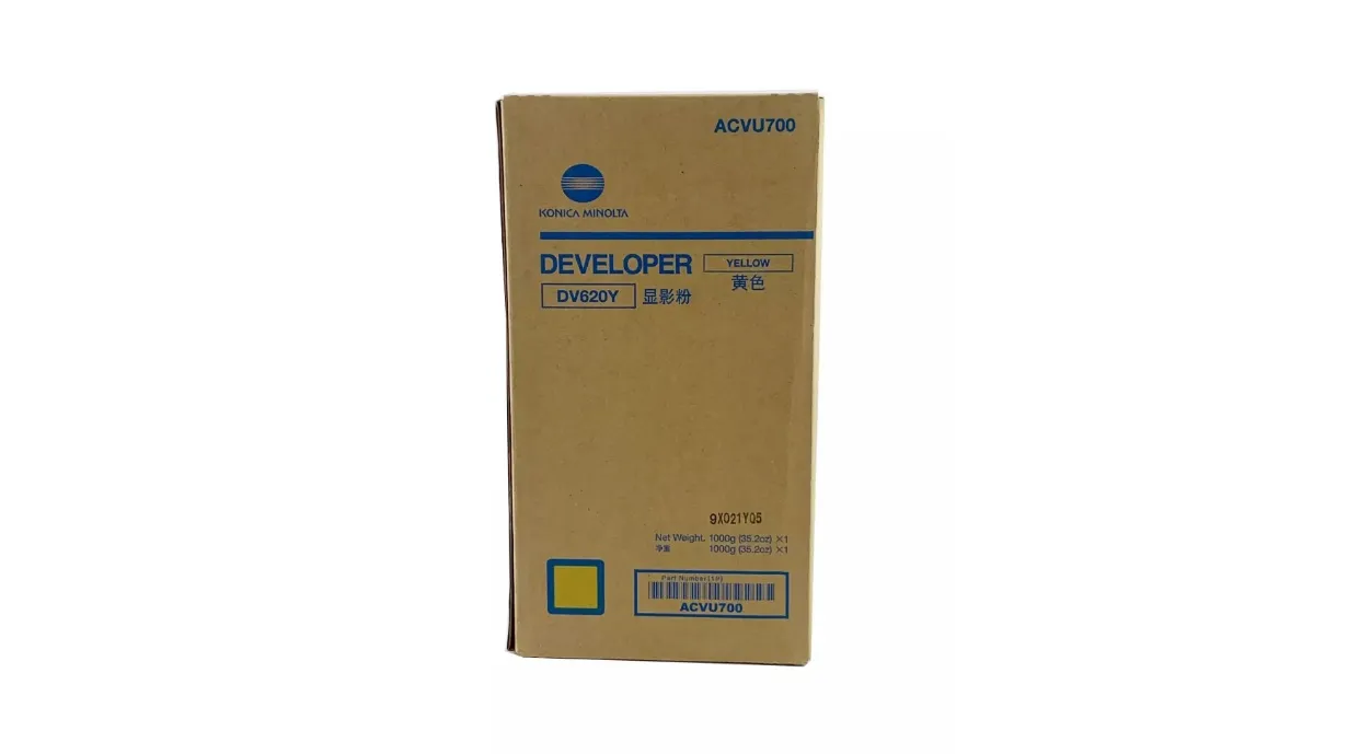 Девелопер DV620Y жовтий Konica Minolta (ACVU700) Девелопер DV620Y жовтий Konica Minolta (ACVU700)