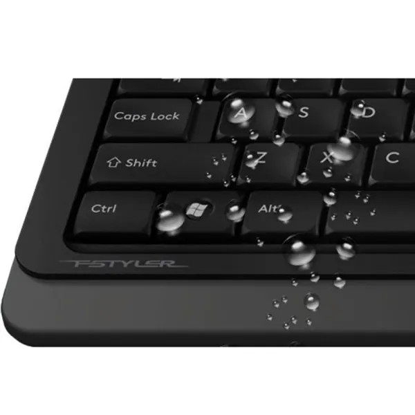 Клавіатура USB Fstyler FK10, чорно-блакитна A4tech (FK10 (Blue)) - Фото 2
