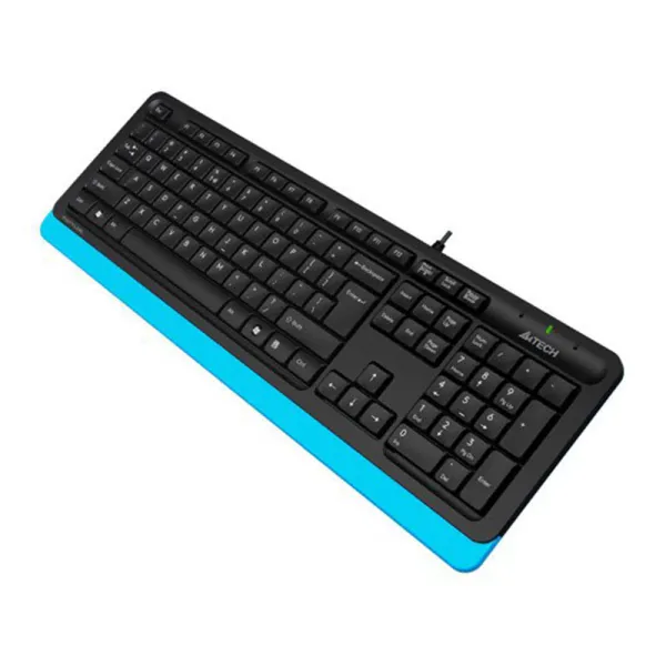 Клавіатура USB Fstyler FK10, чорно-блакитна A4tech (FK10 (Blue)) - Фото 3