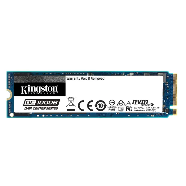 Накопитель SSD DC1000B, 480GB, M.2, PCIe 3.0  Kingston (SEDC1000BM8/480G)
