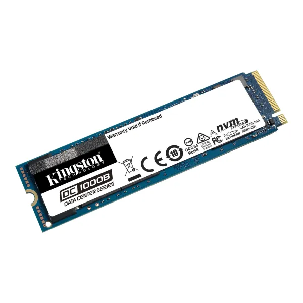 Накопитель SSD DC1000B, 480GB, M.2, PCIe 3.0  Kingston (SEDC1000BM8/480G) - Фото 2