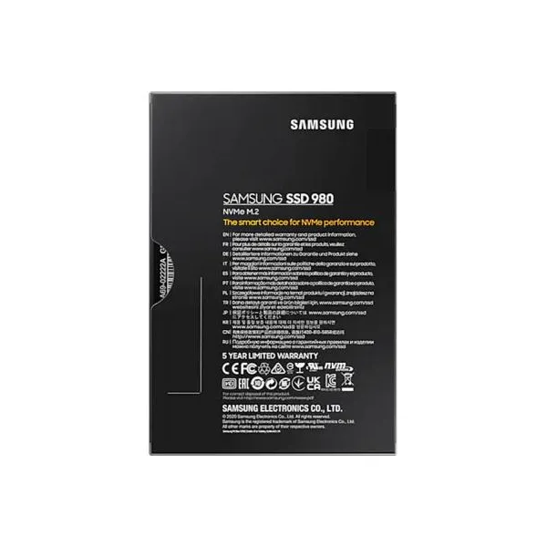 Накопитель SSD 500GB, M.2, PCIe 3.0, NVMe 1.4  Samsung (MZ-V8V500BW) - Фото 6