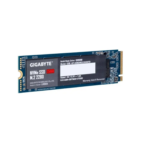 Накопичувач SSD 256GB, M.2, PCIe 3.0  Gigabyte (GP-GSM2NE3256GNTD) - Фото 1
