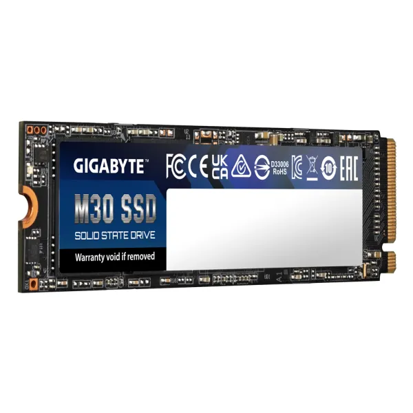 Накопитель SSD 512GB, M.2, PCIe3.0  Gigabyte (GP-GM30512G-G) - Фото 1