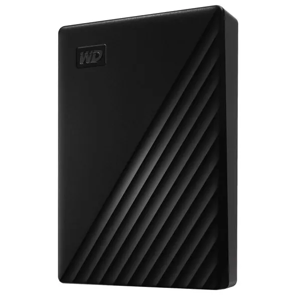 Диск жесткий внешний портативный 5TB USB 3.2 Gen 1 My Passport черный WD (WDBPKJ0050BBK-WESN)