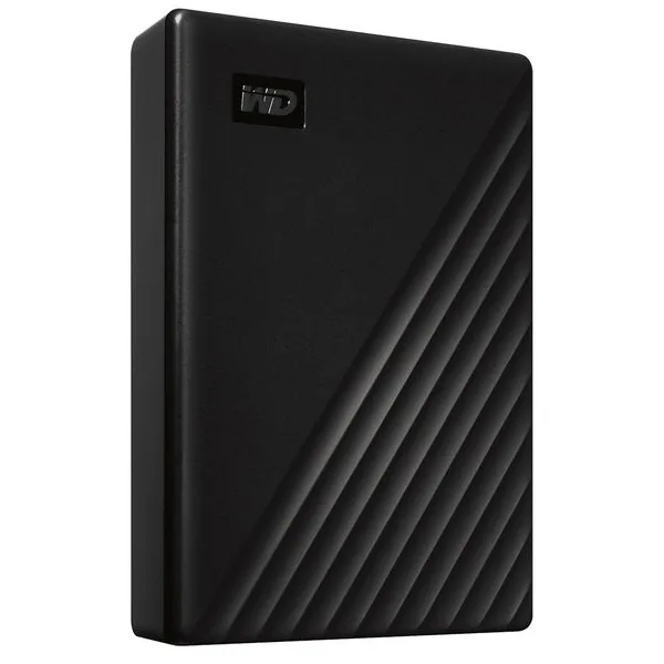 Диск жесткий внешний портативный 5TB USB 3.2 Gen 1 My Passport черный WD (WDBPKJ0050BBK-WESN) - Фото 3