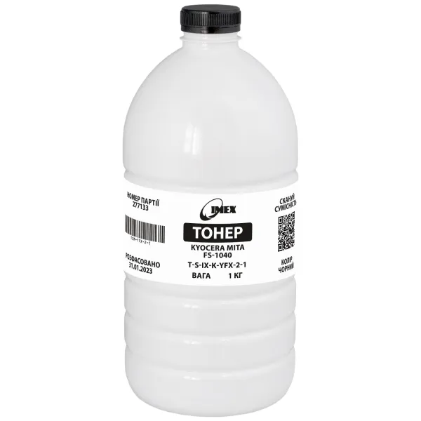 Тонер Kyocera Mita FS-1040 флакон, 1 кг Imex (TSM-YFX-2-1) - Фото 21