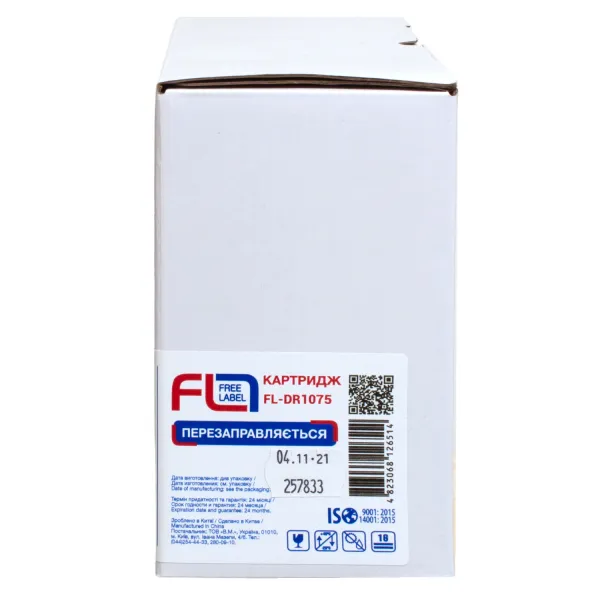 Драм-картридж сумісний Brother DR-1075 Free Label (FL-DR1075) - Фото 1