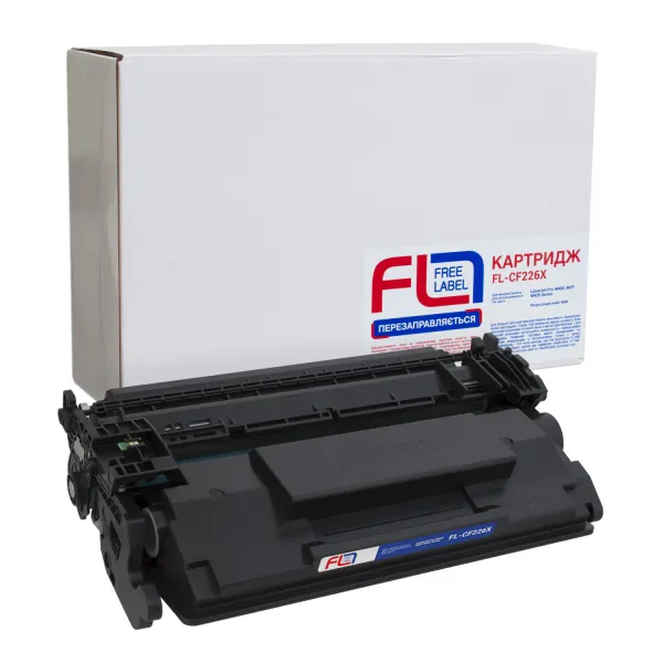 Картридж совместимый HP 26X (CF226X) Free Label (FL-CF226X) - Фото 7