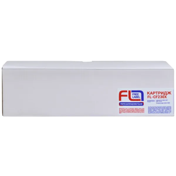Тонер-картридж сумісний HP 30X (CF230X) Free Label (FL-CF230X) - Фото 1