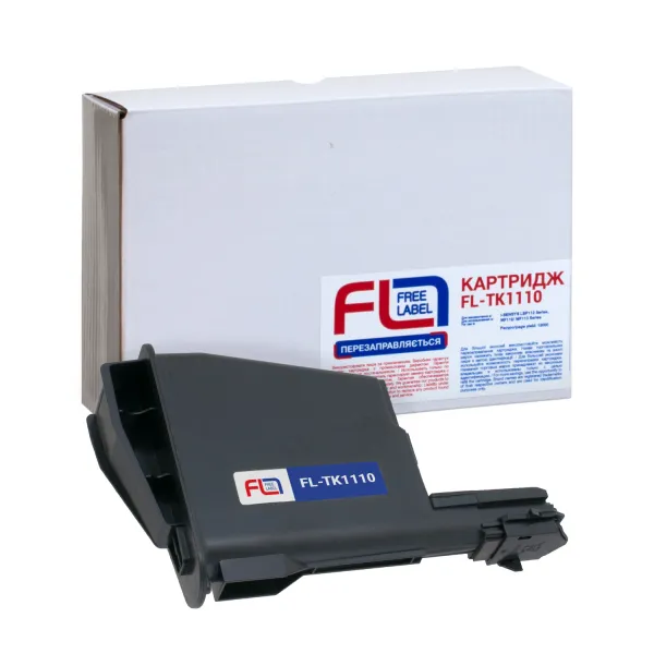 Тонер-картридж совместимый Kyocera Mita TK-1110 Free Label (FL-TK1110)