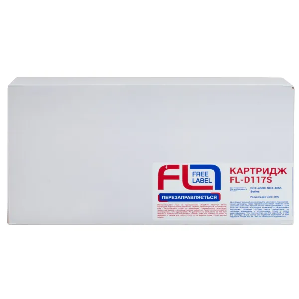 Картридж сумісний Samsung MLT-D117S (SCX-4650) Free Label (FL-D117S) - Фото 1