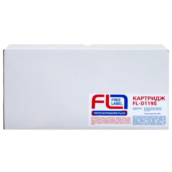 Картридж совместимый Samsung MLT-D119S (ML-1610/ML-2010/SCX-4521) Free Label (FL-MLTD119S) - Фото 1